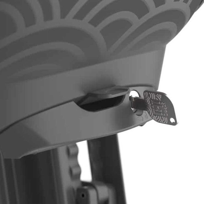 Zadní sedačka Ta-ke na kolo s adaptérem a nosičem na rám SET