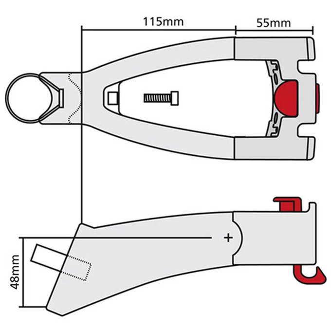 Extender na řidítka a sedlovku Ø 25 - 32 mm