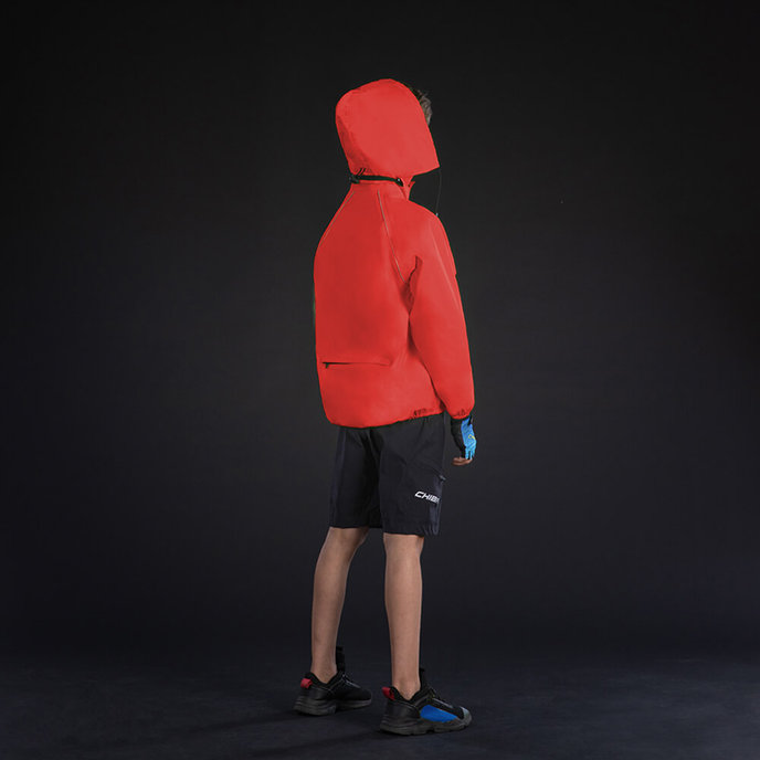 Dětská bunda do deště červená