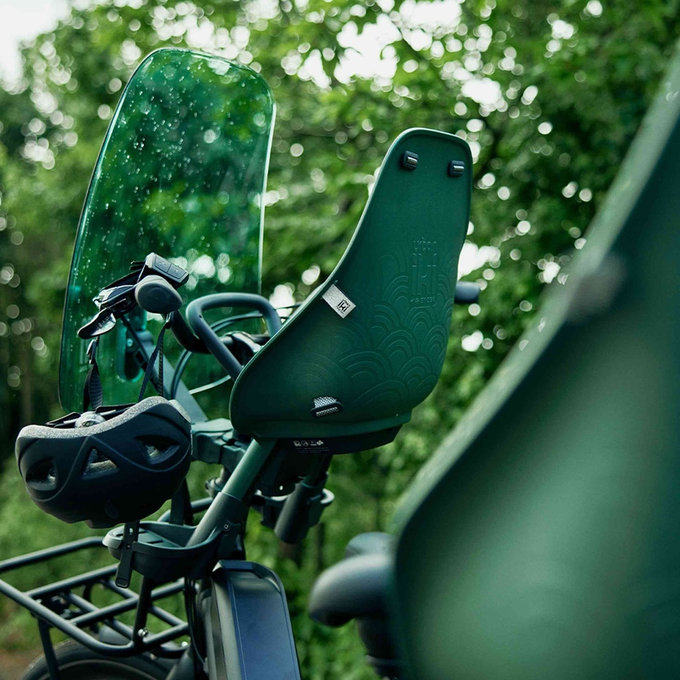 Přední sedačka BIO na kolo s adaptérem