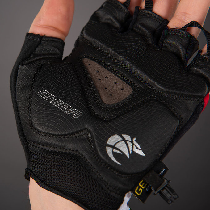 Cyklistické rukavice pro dospělé Gel Premium bílé