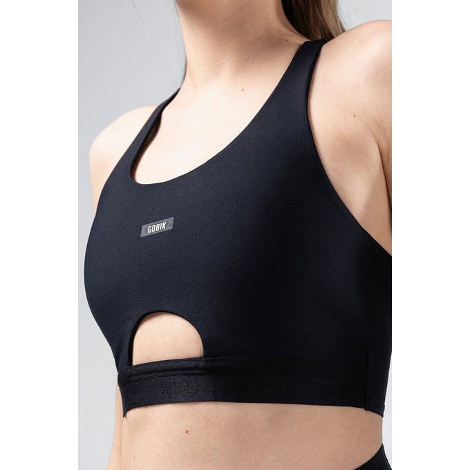 GOBIK podprsenka WOMEN JET BLACK