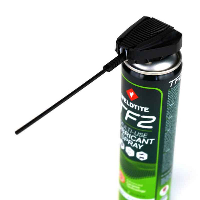 WELDTITE Mazací olej s teflónom TF2 Aerosol Spray with Teflon® (400ml), Smart Head