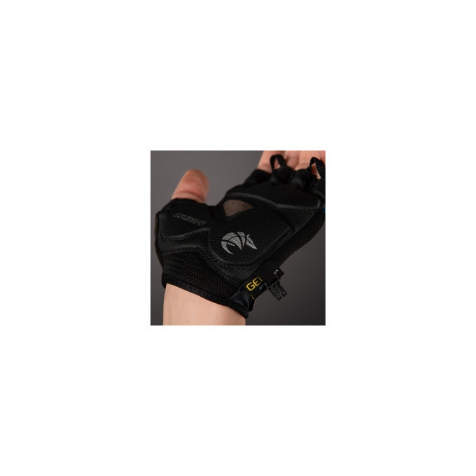 Cyklistické rukavice pro dospělé Gel Premium Tmavě šedé