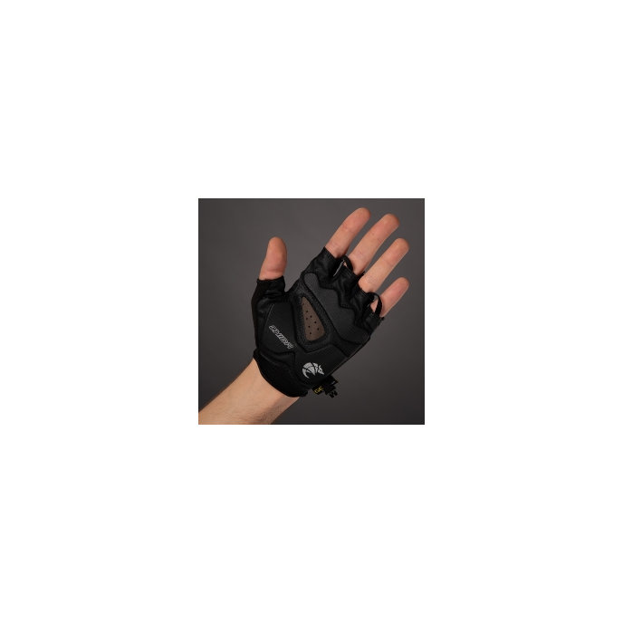 Cyklistické rukavice pro dospělé Gel Premium Tmavě šedé