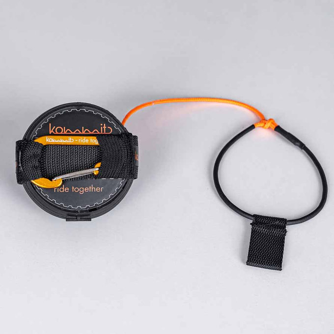 Samonavíjecí lano na tahání kola