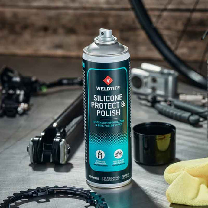 Mazací, leštící a voskovací silikonový olej Silicone Protect & Polish Spray 500ml