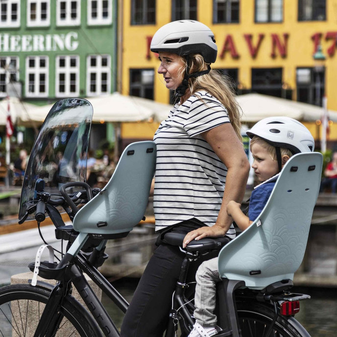 Přední sedačka na kolo s adaptérem