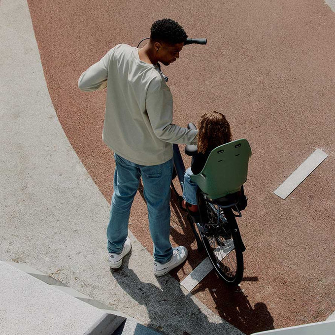 Zadní sedačka Ta-ke s adaptérem na nosič kola