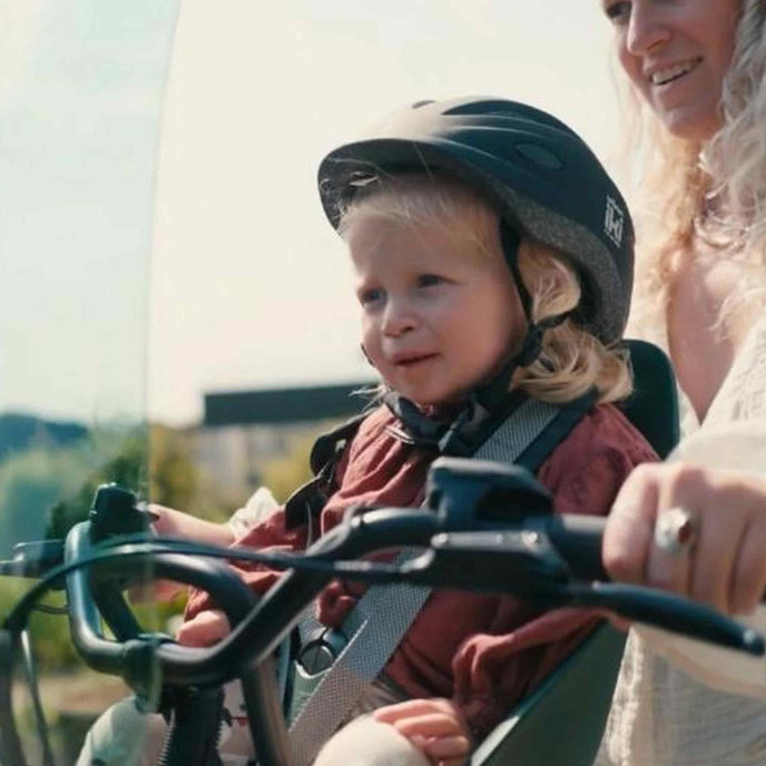 Přední sedačka BIO na kolo s adaptérem