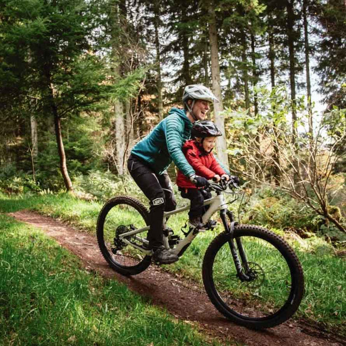 MTB Dětská sedačka a řidítka na rám