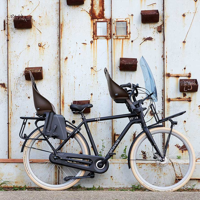 Zadní sedačka Ta-ke na kolo s adaptérem a nosičem na rám SET