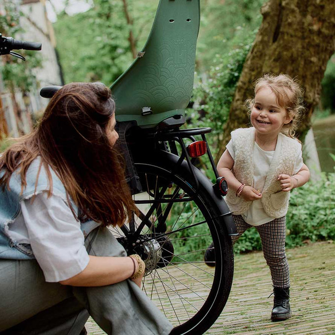 Zadní sedačka Ta-ke na kolo pro MIK nosiče