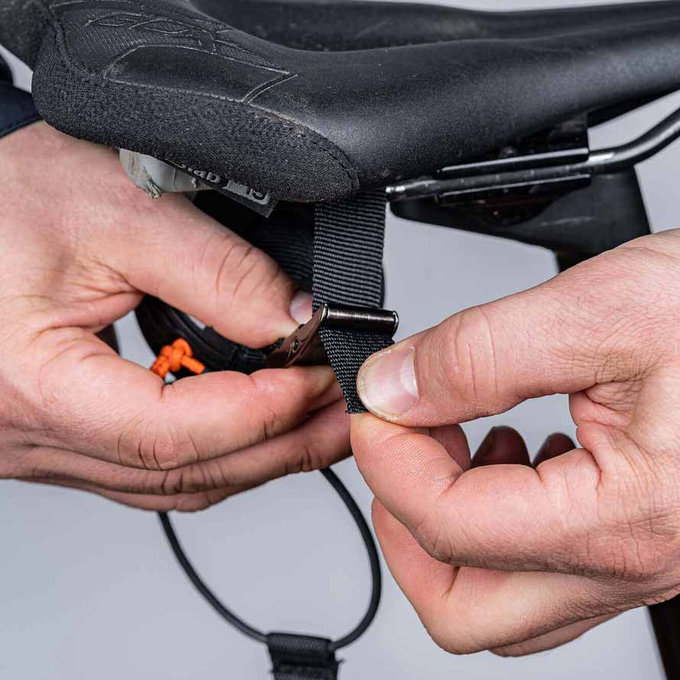 Samonavíjecí lano na tahání kola