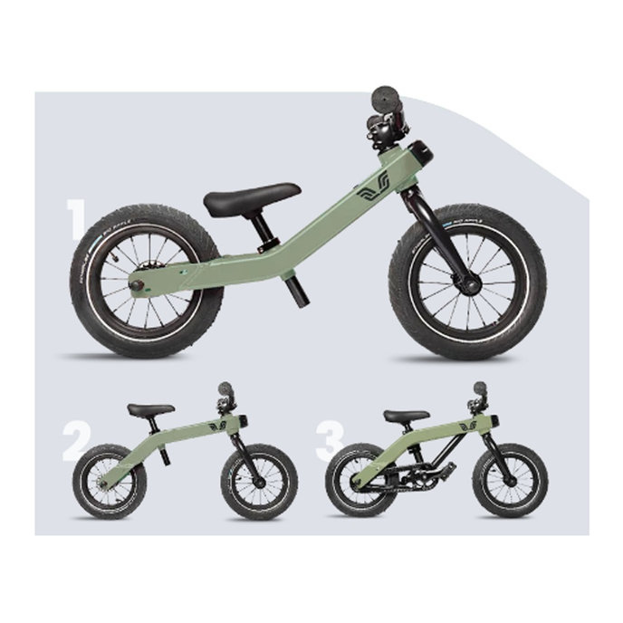 Odrážedlo / kolo 3v1 pro děti 1-5 let