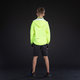 Dětská bunda do deště neónově žlutá