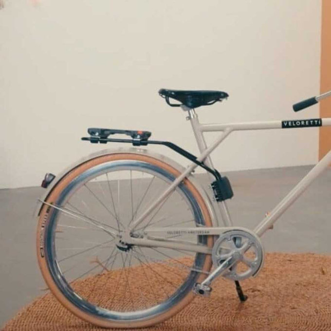 Zadní sedačka Ta-ke na kolo s adaptérem a nosičem na rám SET