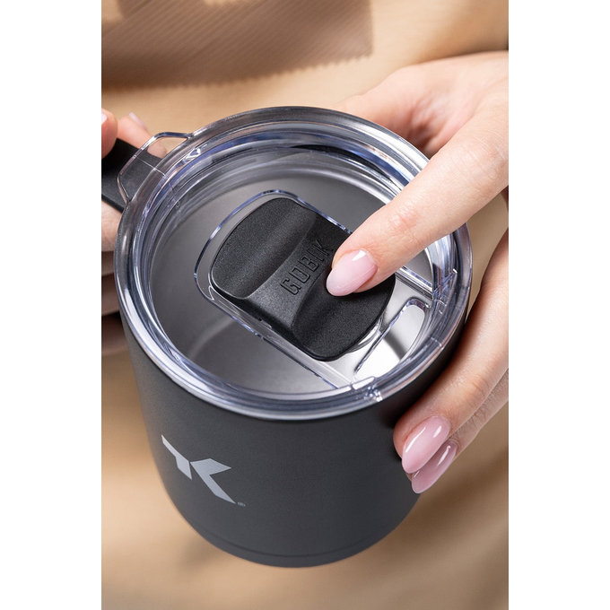 GOBIK kovový hrnek BLACK MUGEN 350 ml