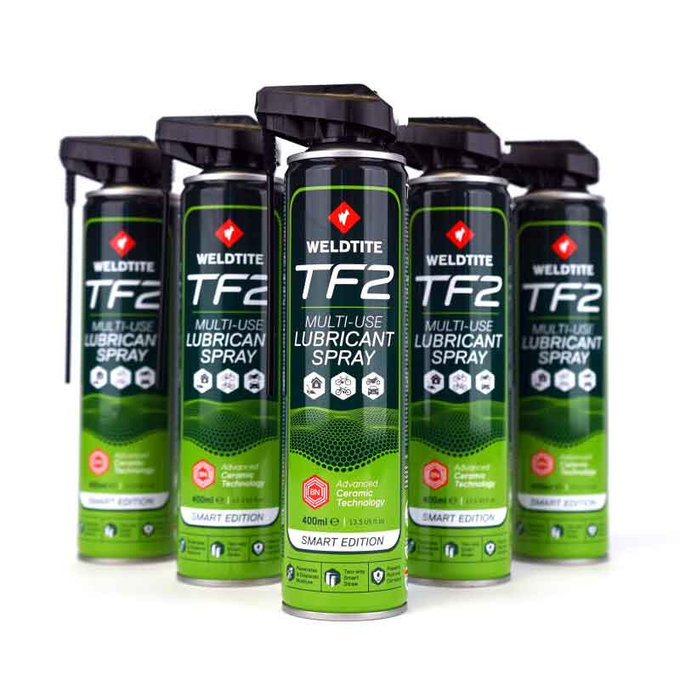 WELDTITE Mazací olej s teflónom TF2 Aerosol Spray with Teflon® (400ml), Smart Head
