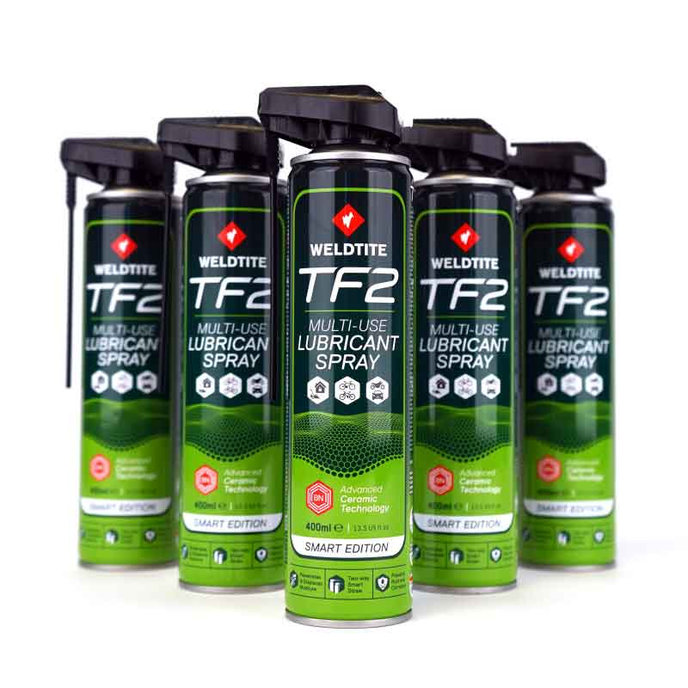WELDTITE Mazací olej s teflónom TF2 Aerosol Spray with Teflon® (400ml), Smart Head