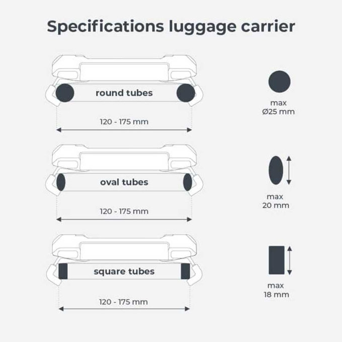 Zadní sedačka Ta-ke s adaptérem na nosič kola