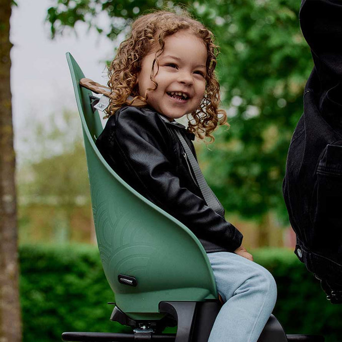 Zadní sedačka Ta-ke na kolo s adaptérem a nosičem na rám SET