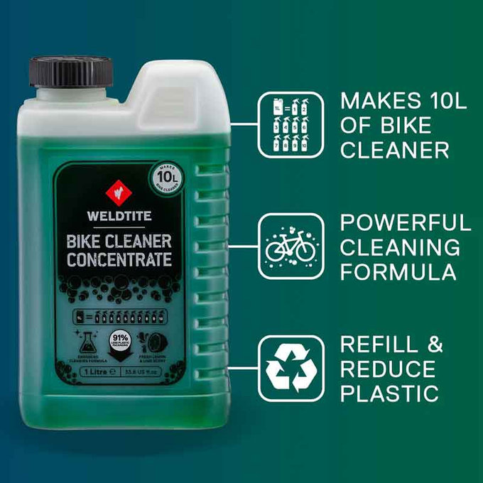 Čistící přípravek na kola Concentrate 1L Lime