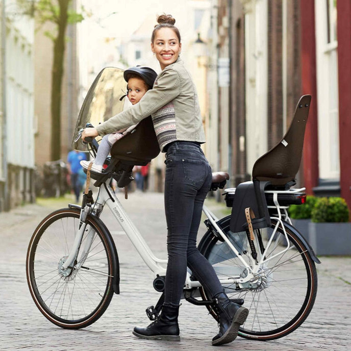 Přední sedačka na kolo s adaptérem