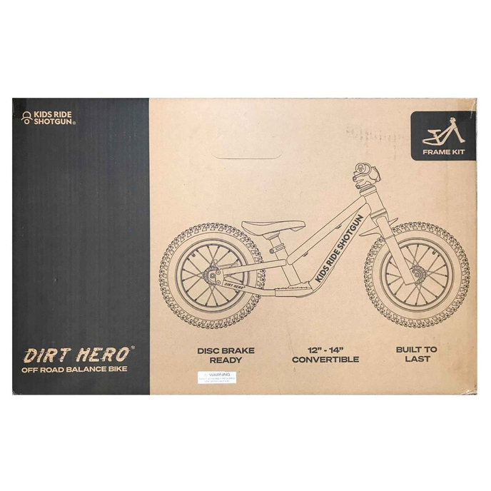 Rám na odrážedlo Dirt Hero 12"-14"