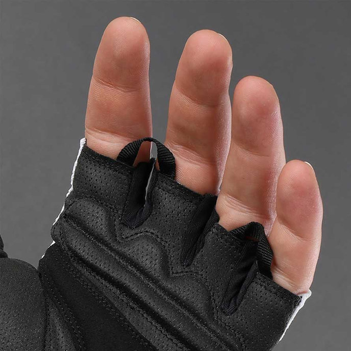 Cyklistické rukavice pro dospělé BioXCell Road bílé