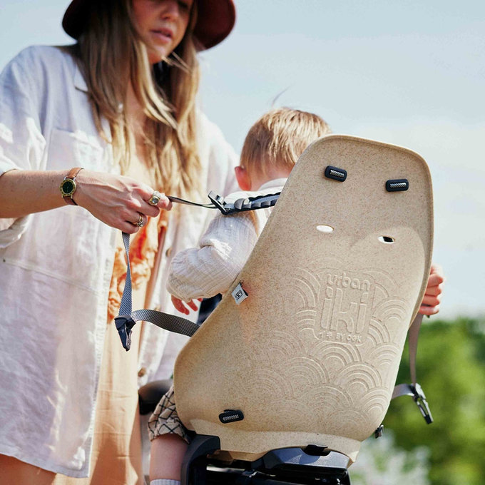 Zadní sedačka BIO na kolo s adaptérem na nosič