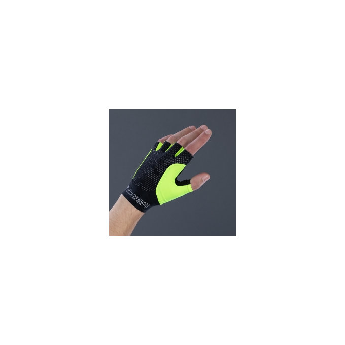 Cyklistické rukavice pro dospělé Pure Race S žluté