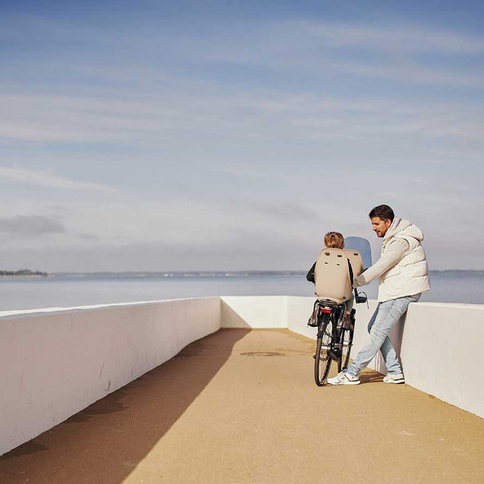 Zadní sedačka Ta-ke na kolo pro MIK nosiče