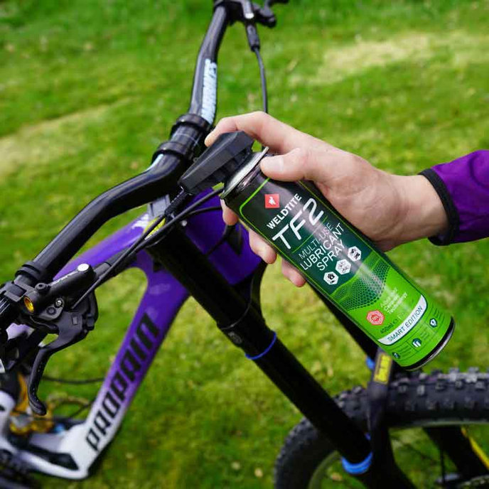 WELDTITE Mazací olej s teflónom TF2 Aerosol Spray with Teflon® (400ml), Smart Head