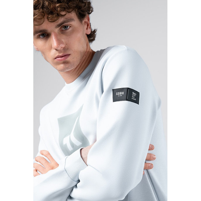 GOBIK mikina HOVER UNISEX PEARL BLUE