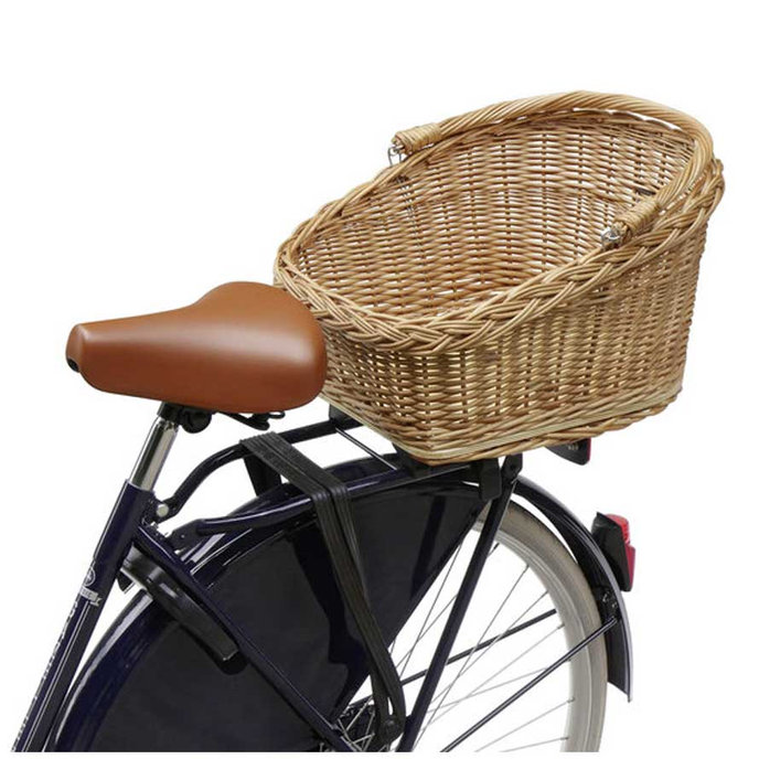 WICKER BASKET GT proutěný košík na zadní nosič hnědý