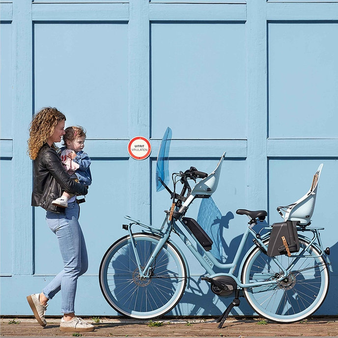 Přední sedačka na kolo s adaptérem