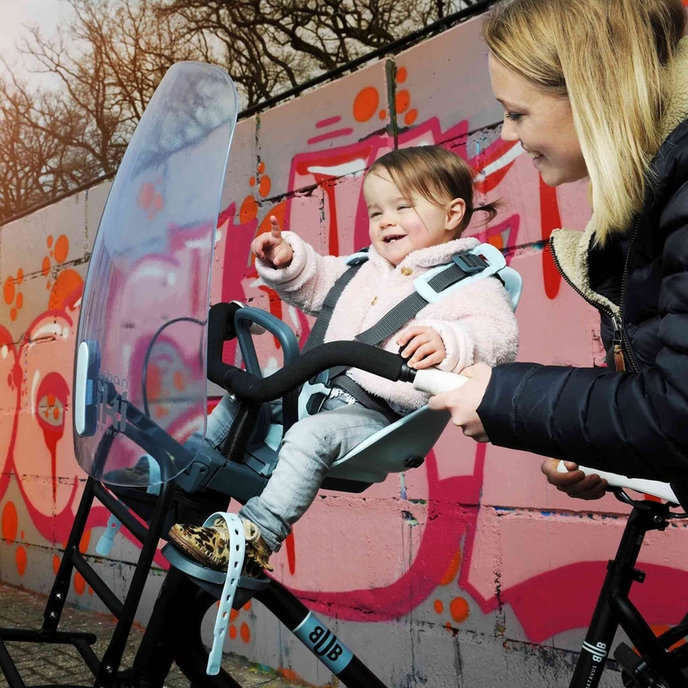 Držák na přední sedačku na kolo