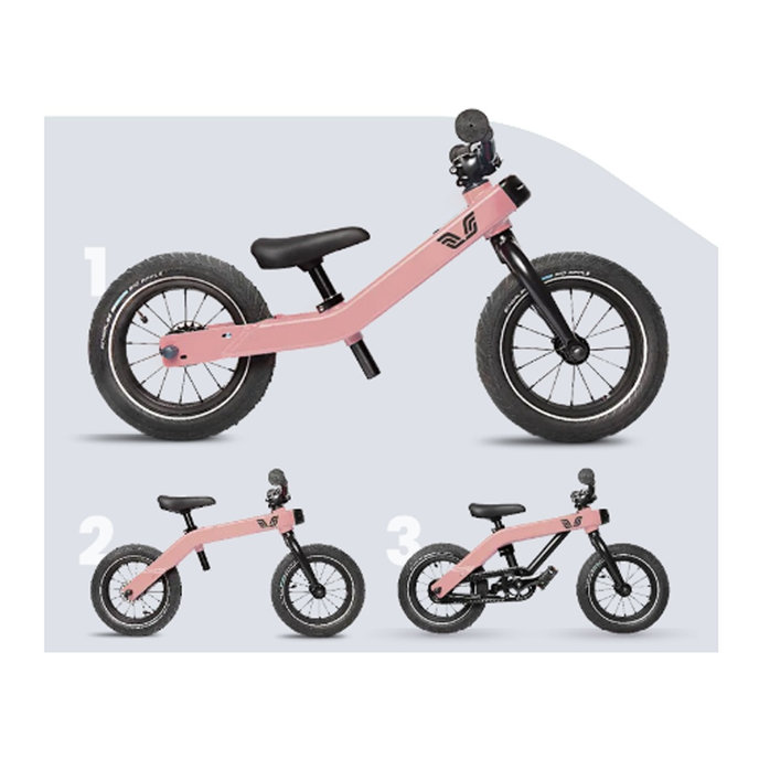 Odrážedlo / kolo 3v1 pro děti 1-5 let