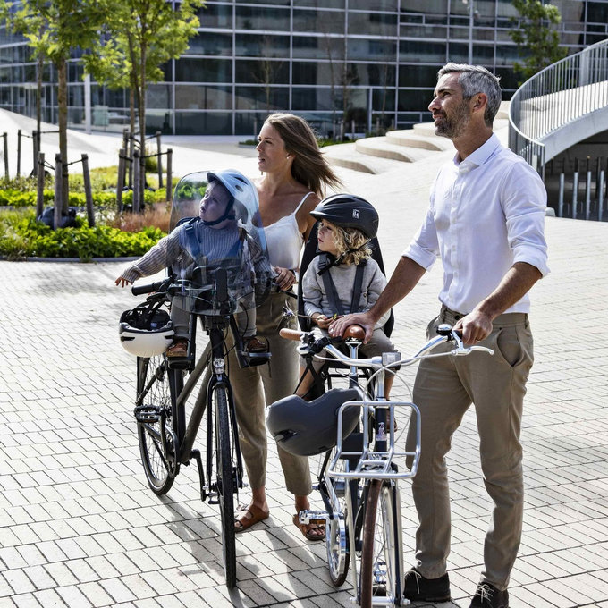 Přední sedačka na kolo s adaptérem