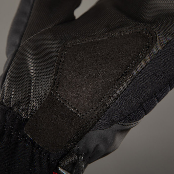 Zimní cyklistické rukavice pro dospělé Alaska Pro černé