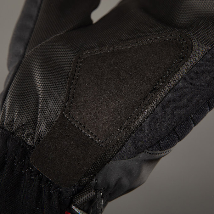 Zimní cyklistické rukavice pro dospělé Alaska Pro černé