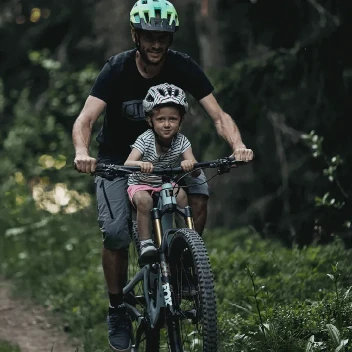 MTB sedačka na rám bez řídítek