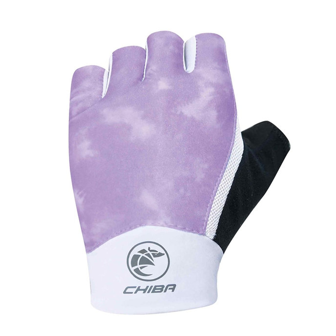 Cyklistické rukavice pro ženy Lady Tie Dye fialové