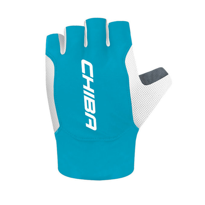 Cyklistické rukavice pro dospělé Mistral tyrkysové
