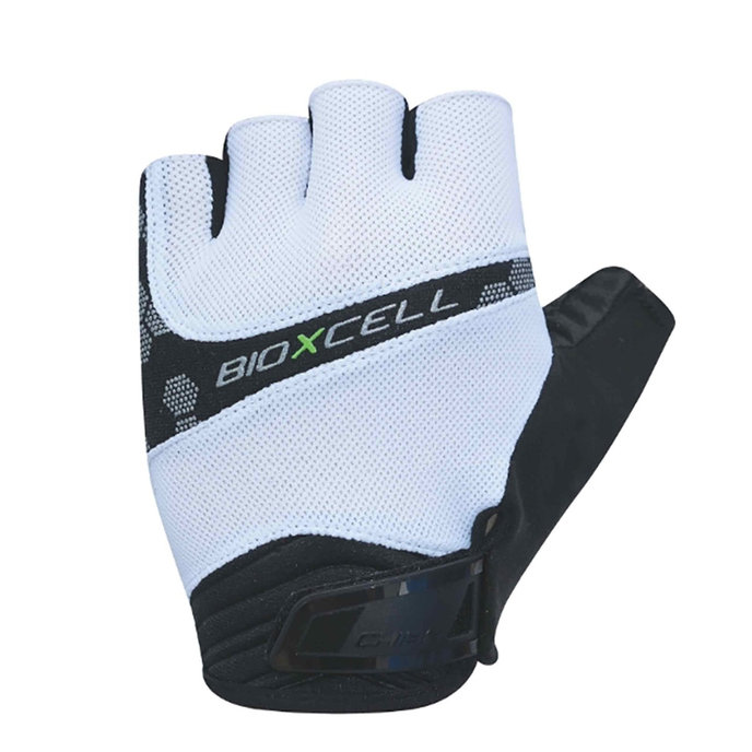  Cyklistické rukavice pro dospělé BioXCell Pro bílé