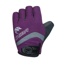 Cyklistické rukavice pro ženy Lady BioXCell fialové