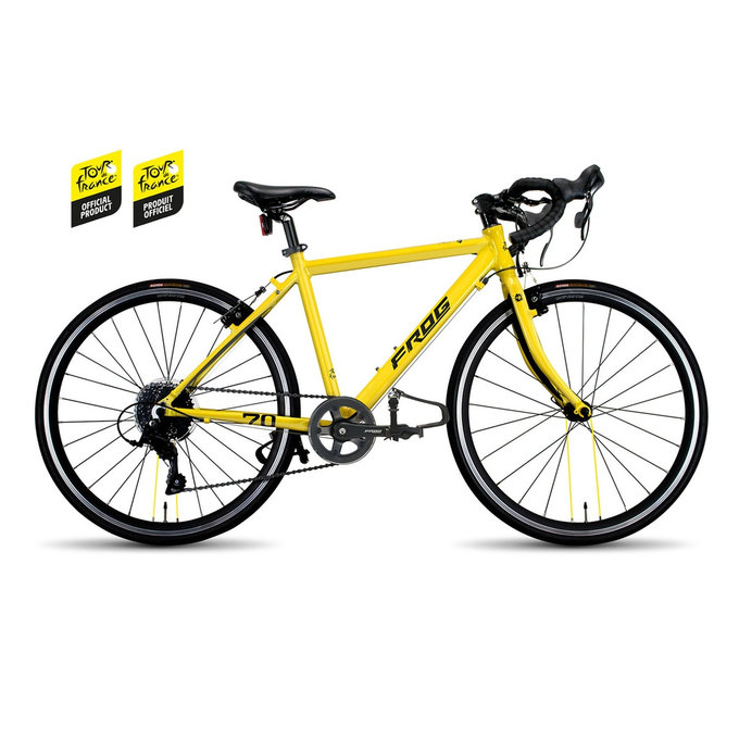 Dětské silniční kolo Frog Road 70 26" žlutá Tour de France