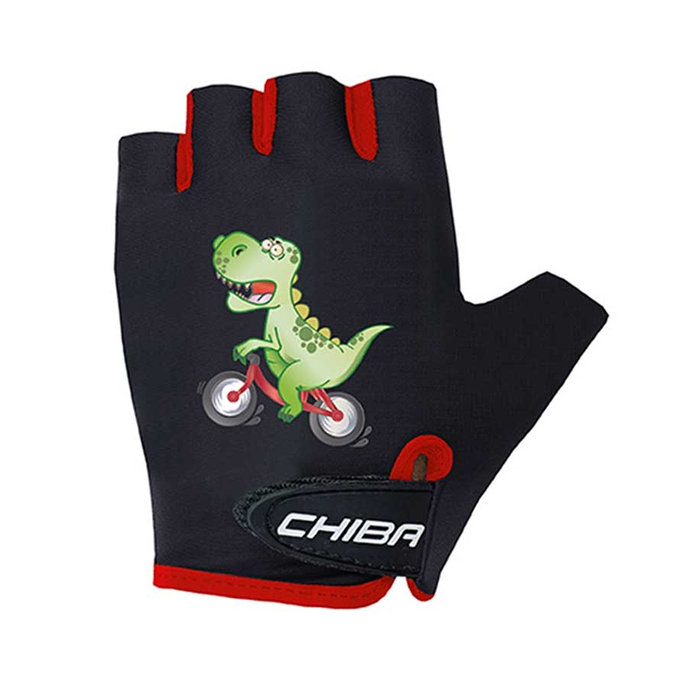 Cyklistické rukavice pro děti COOL Kids Dinosaurie