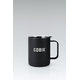 GOBIK kovový hrnek BLACK MUGEN 350 ml